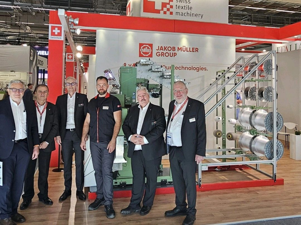 Techtextil in Frankfurt Germany has started – The Team is ready!