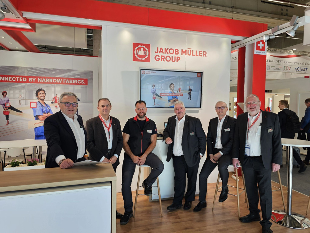 Techtextil in Frankfurt Germany has started – The Team is ready!