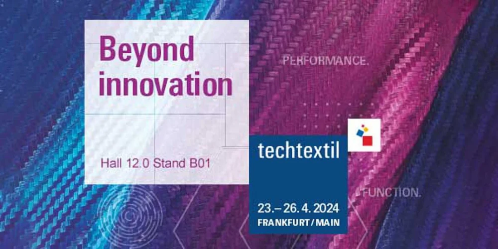 Die Jakob Müller Group an der Techtextil vom 23. bis 26. April 2024 in Frankfurt